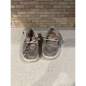 Hey Dude‎ Wendy Sox Womens 9 Light Pink Slip On Shoes